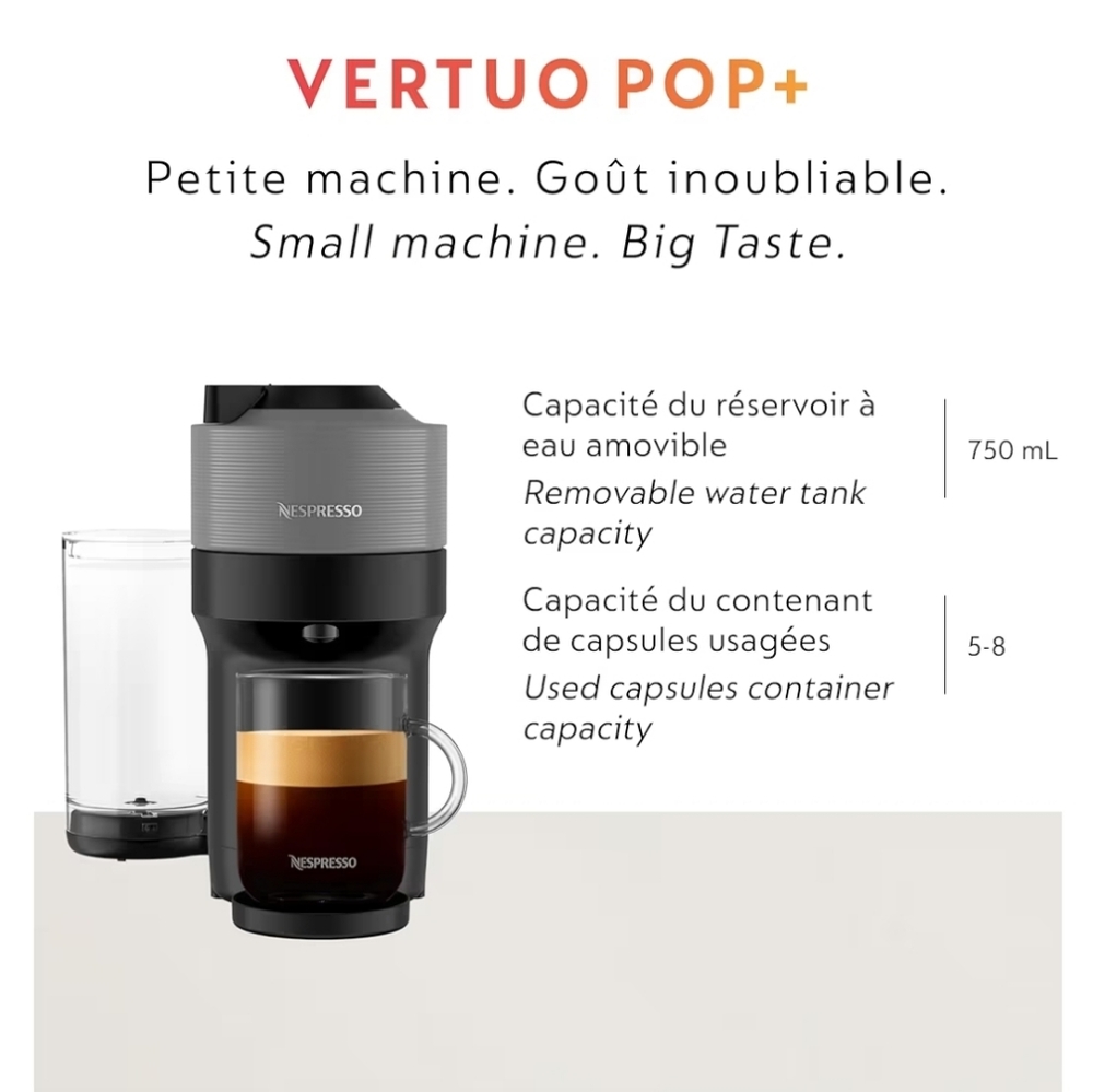 Nespresso Vertuo POP+ Coffee Machine - Picture 10 of 11